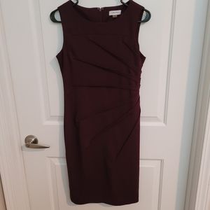Calvin Klein Purple Dress Size 4